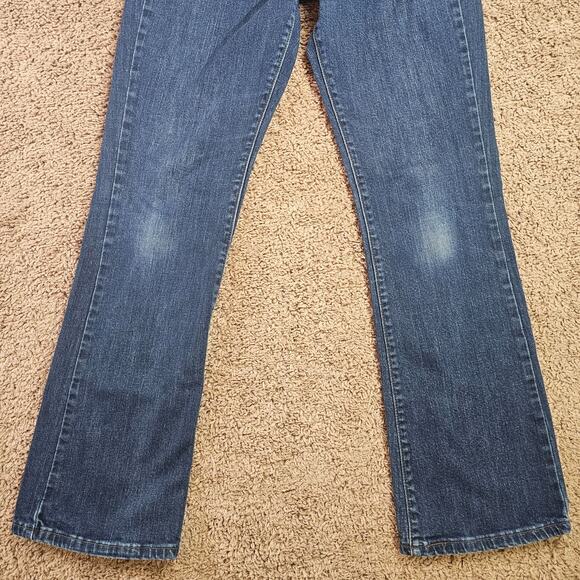 Levis 529 Jeans Womens 4 28x29 Medium Blue Curvy Boot Cut Denim Stretch Cowgirl - Picture 3 of 12